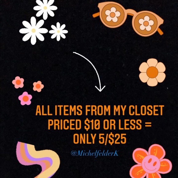 🌈🌼5/$25 Bundle Sale! 🌼🌈 - Picture 2 of 2